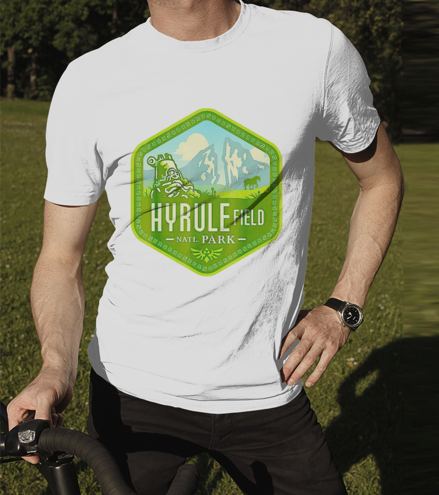 Hiking Wanderlust Hyrule Field National Park T-Shirt