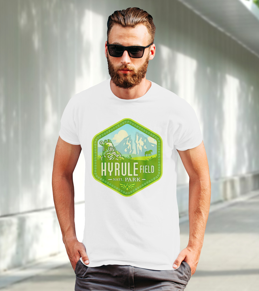 Hiking Wanderlust Hyrule Field National Park T-Shirt