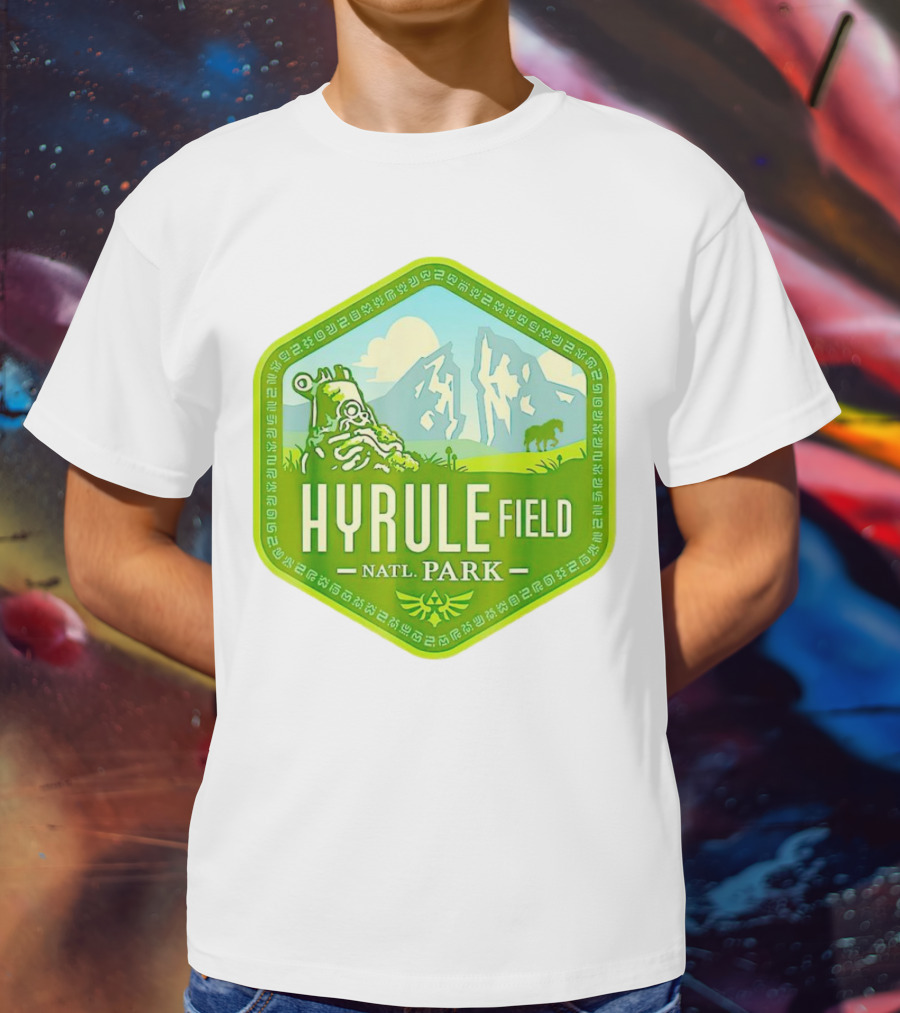 Hiking Wanderlust Hyrule Field National Park T-Shirt