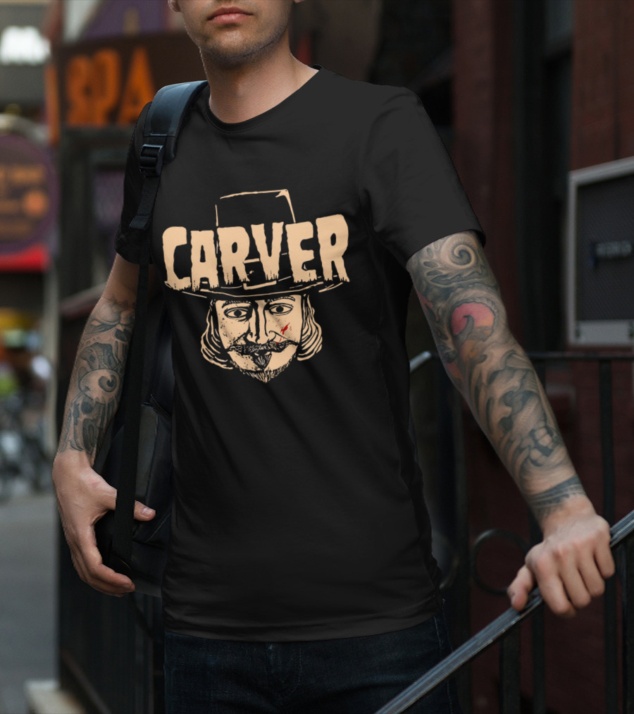 Carver John Carver Happy Thanksgiving T-Shirt