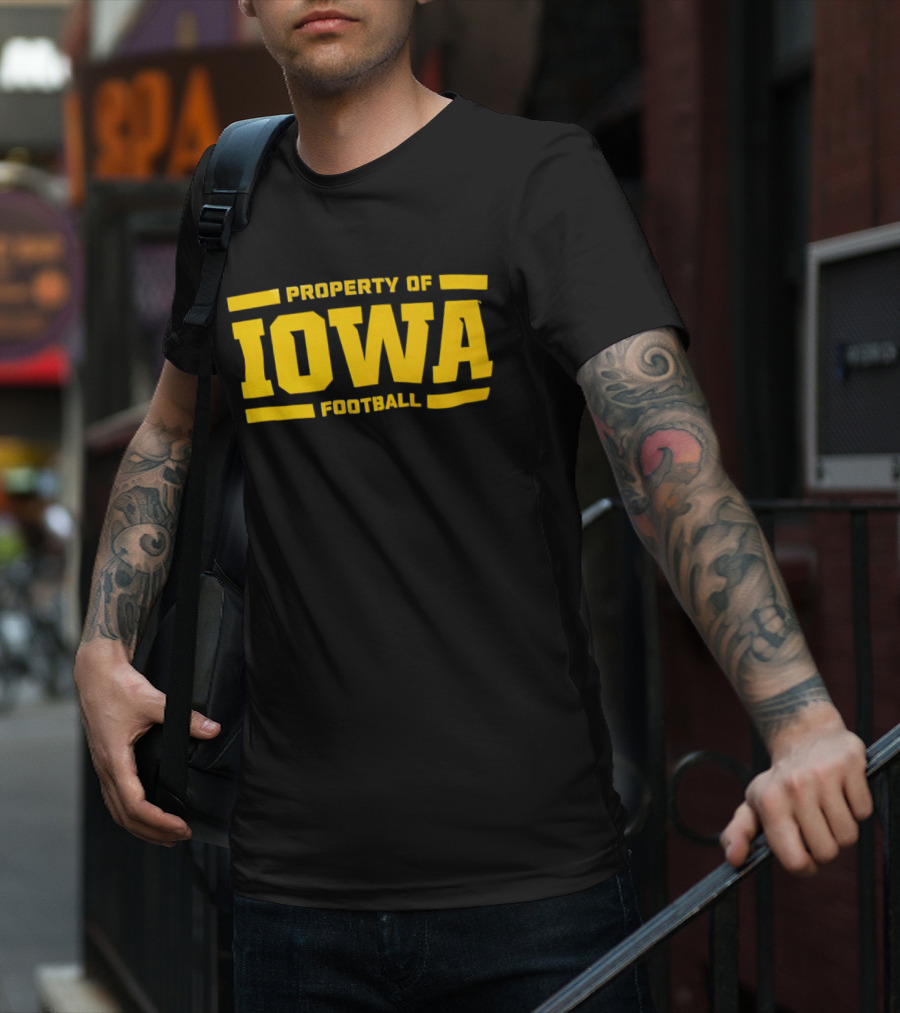Kirk Ferentz Property Of Iowa Football Iowa T-Shirt