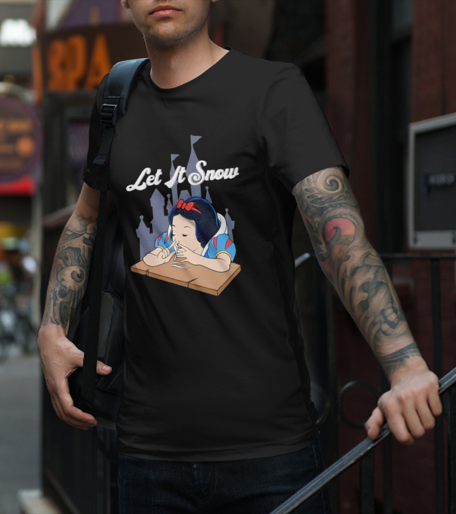 Let It Snow Snow White T-Shirt