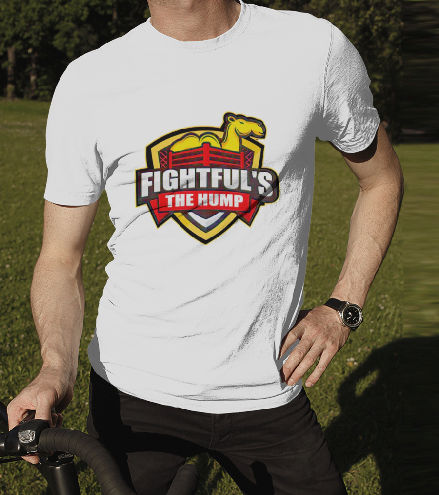 Fightful's The Hump Wrestling Camel Badge T-Shirt