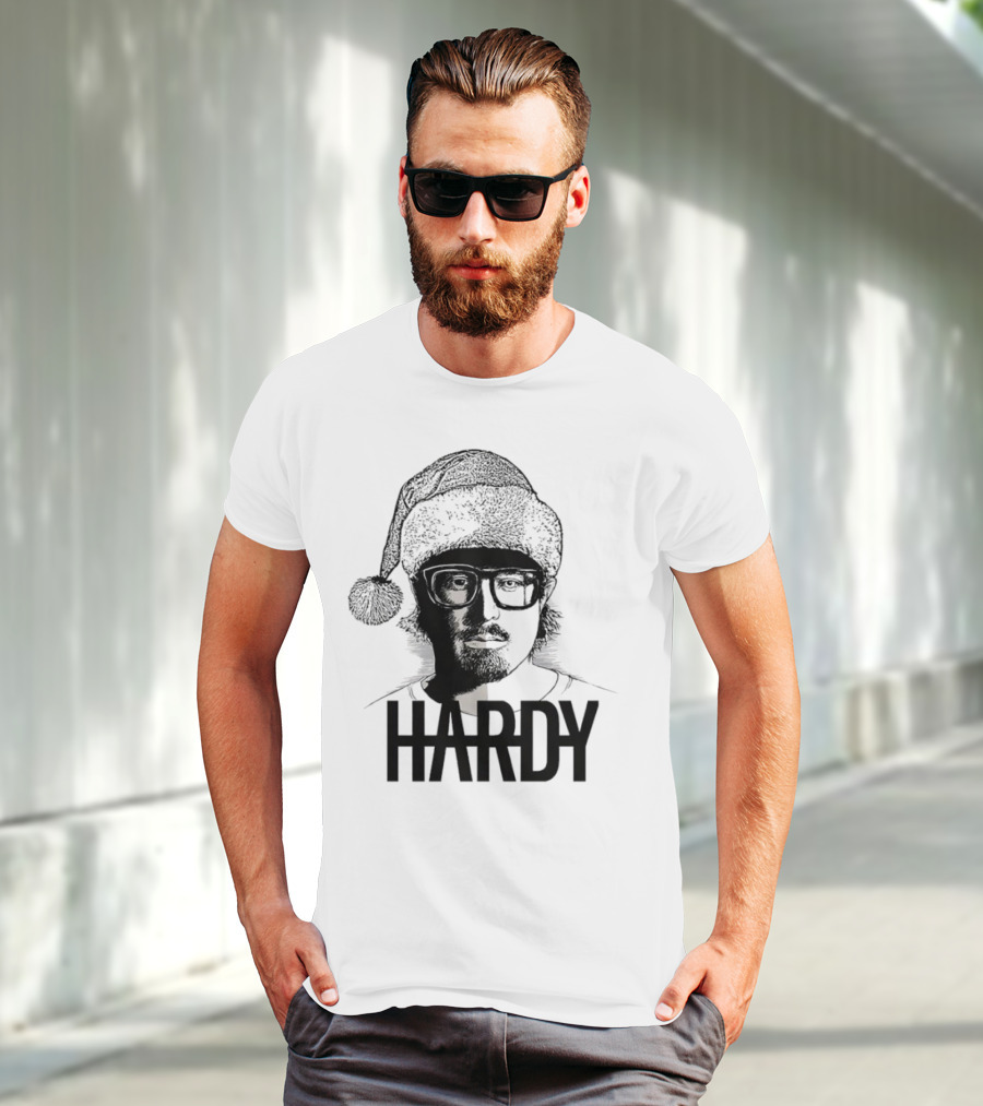 HARDY Santa Hat Christmas T-Shirt