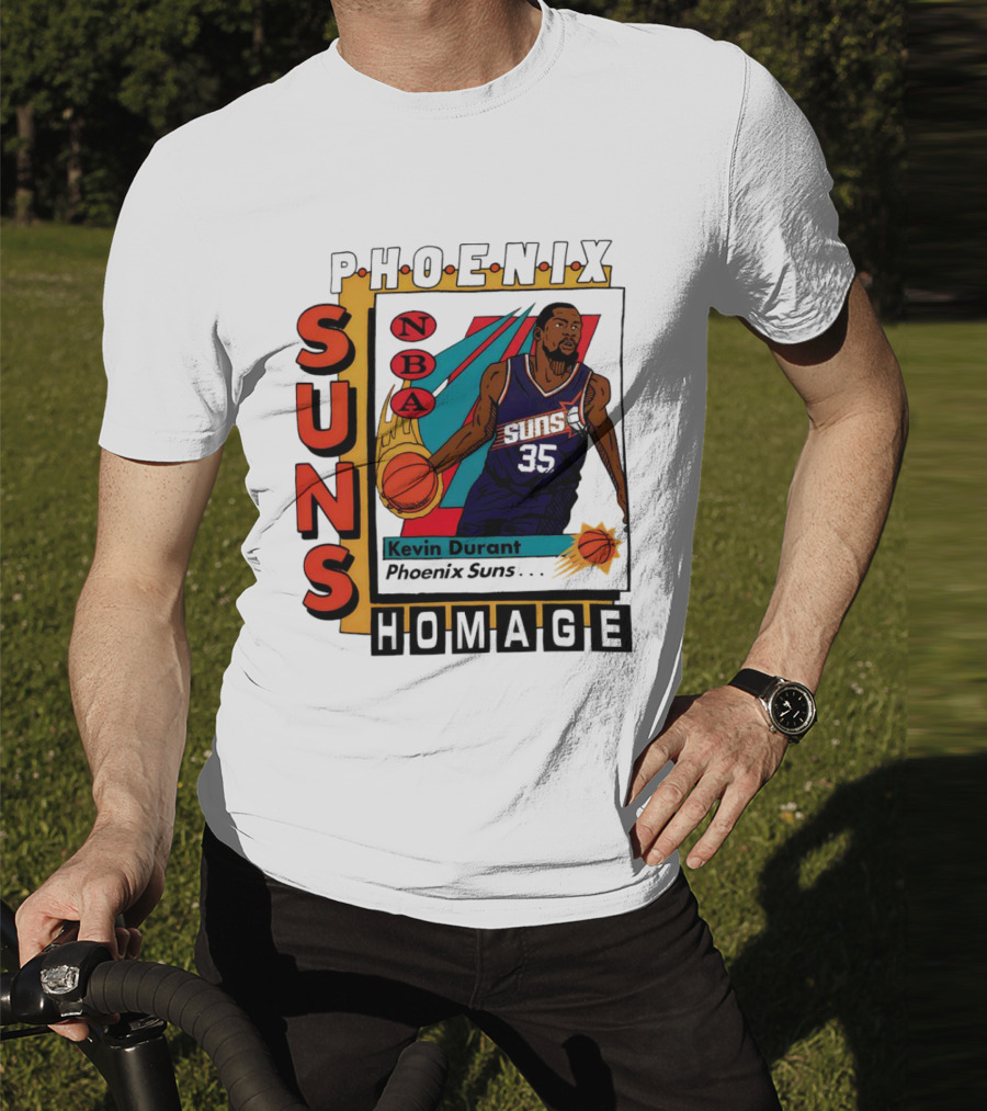 Kevin Durant Phoenix Suns NBA SkyBox Homage T-Shirt