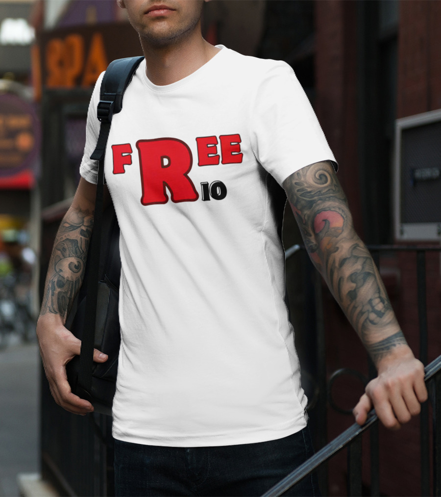 Peeta Mellark Free Rio Da Yung Rose Bold Red Letters T-Shirt