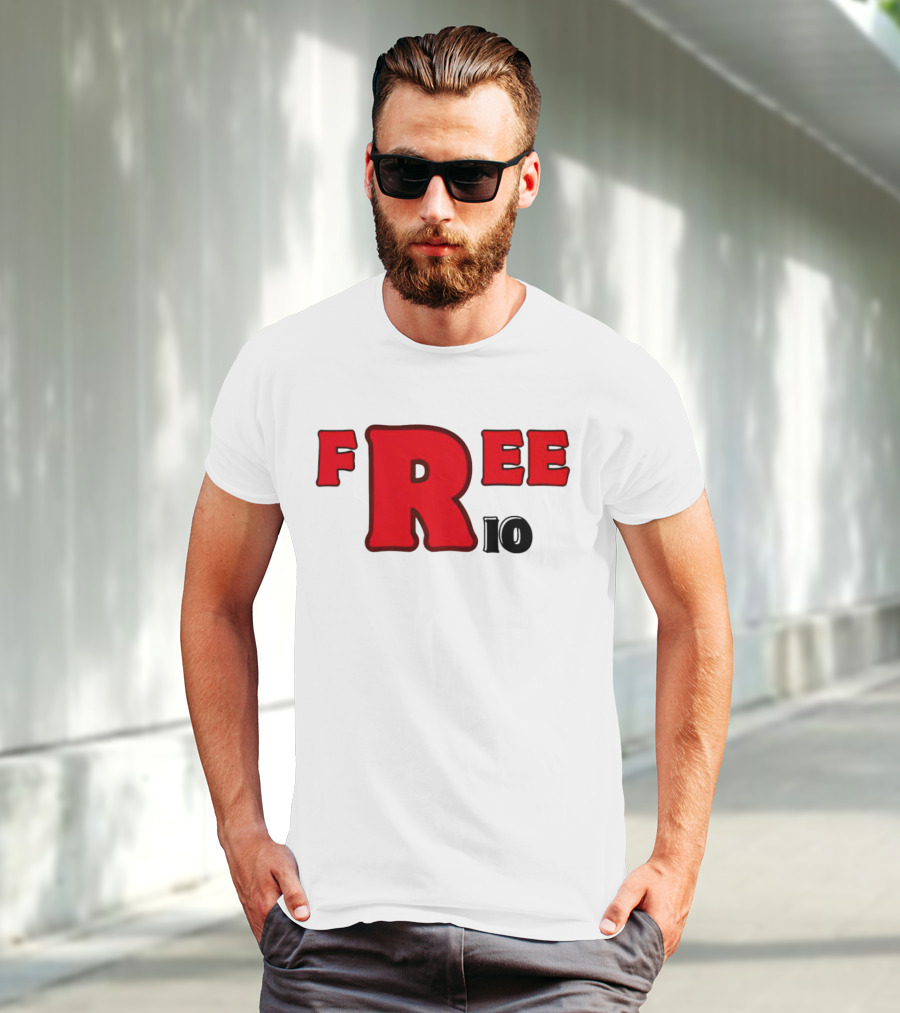 Peeta Mellark Free Rio Da Yung Rose Bold Red Letters T-Shirt