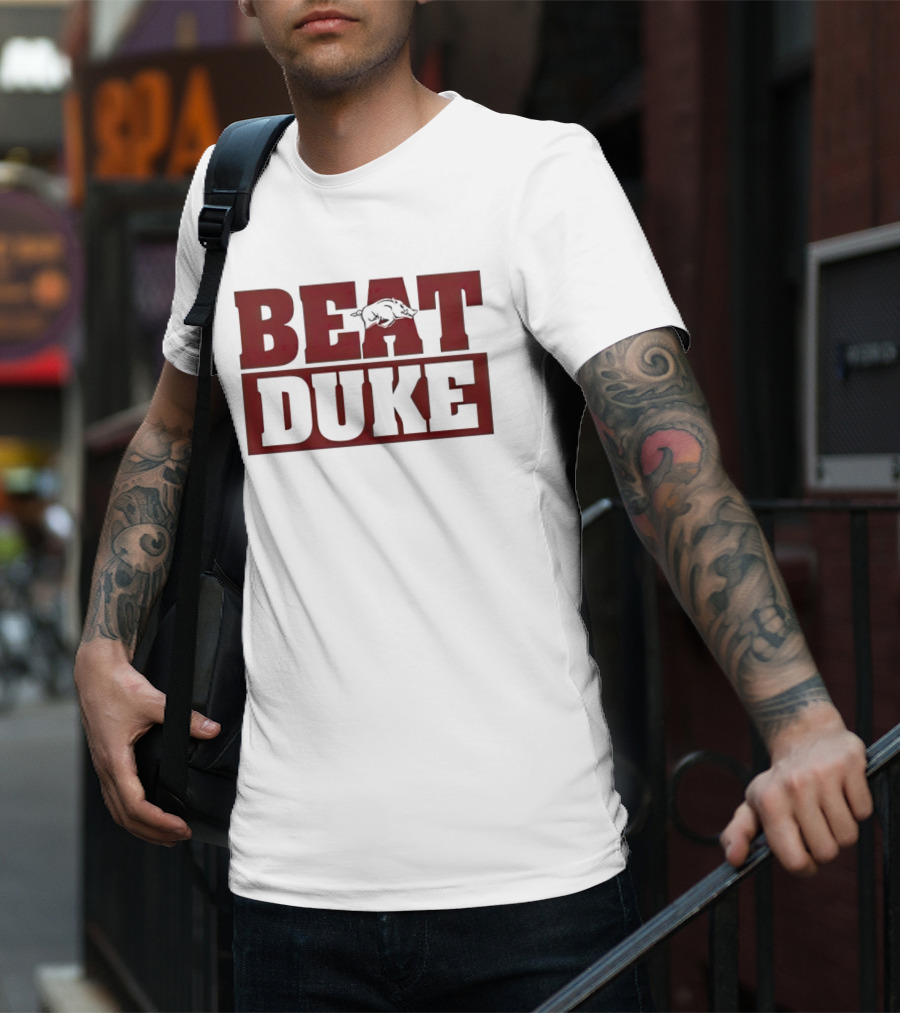 Beat Duke Arkansas Razorbacks T-Shirt