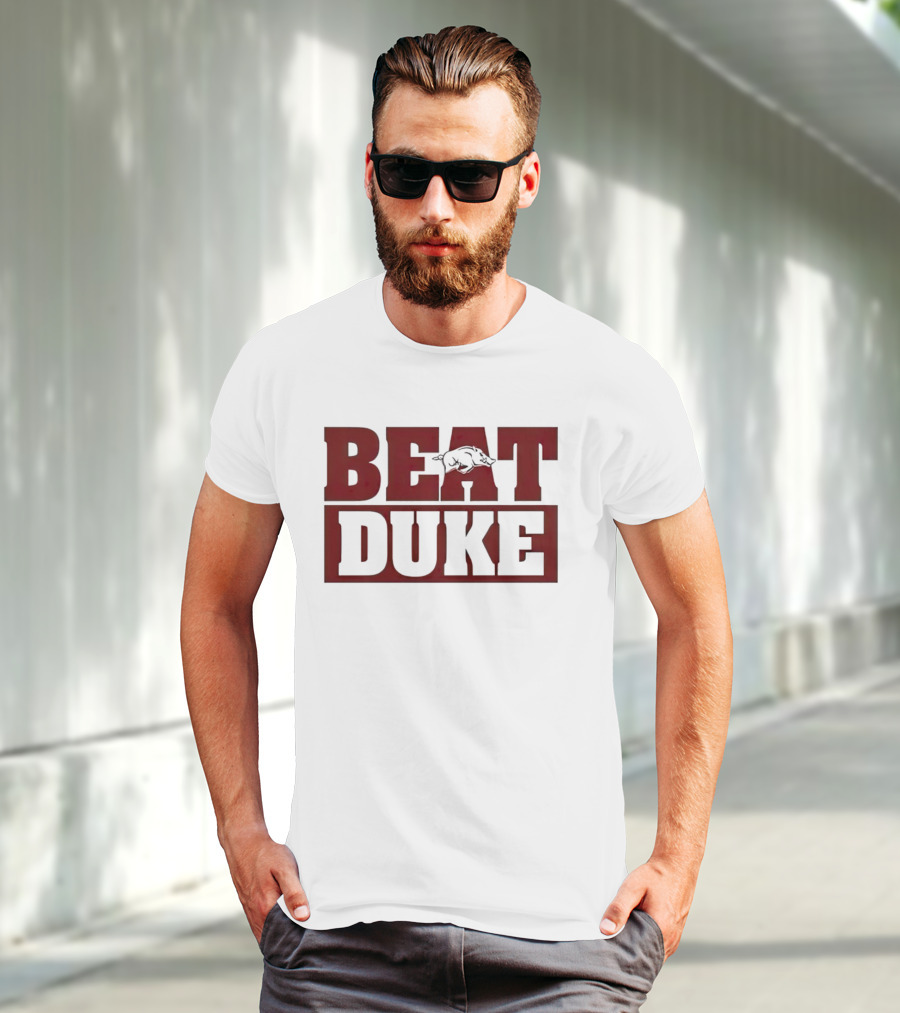 Beat Duke Arkansas Razorbacks T-Shirt