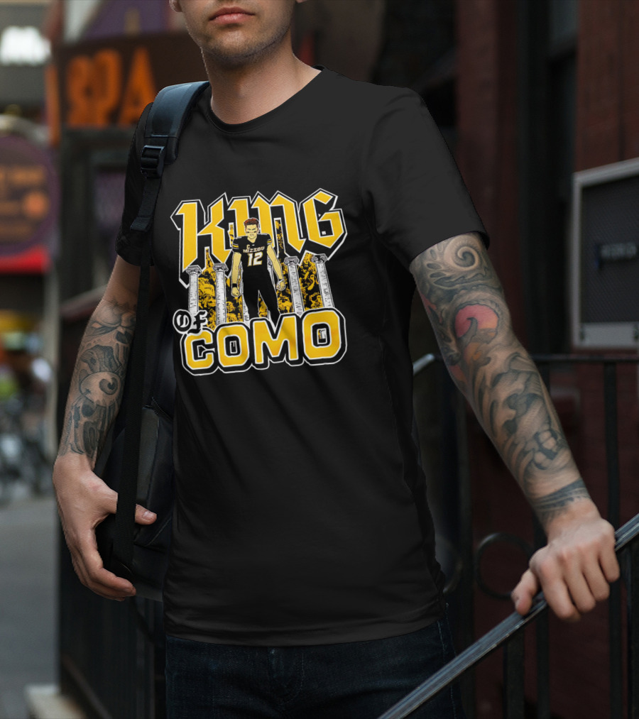 King Of CoMo Mizzou 12 Football T-Shirt