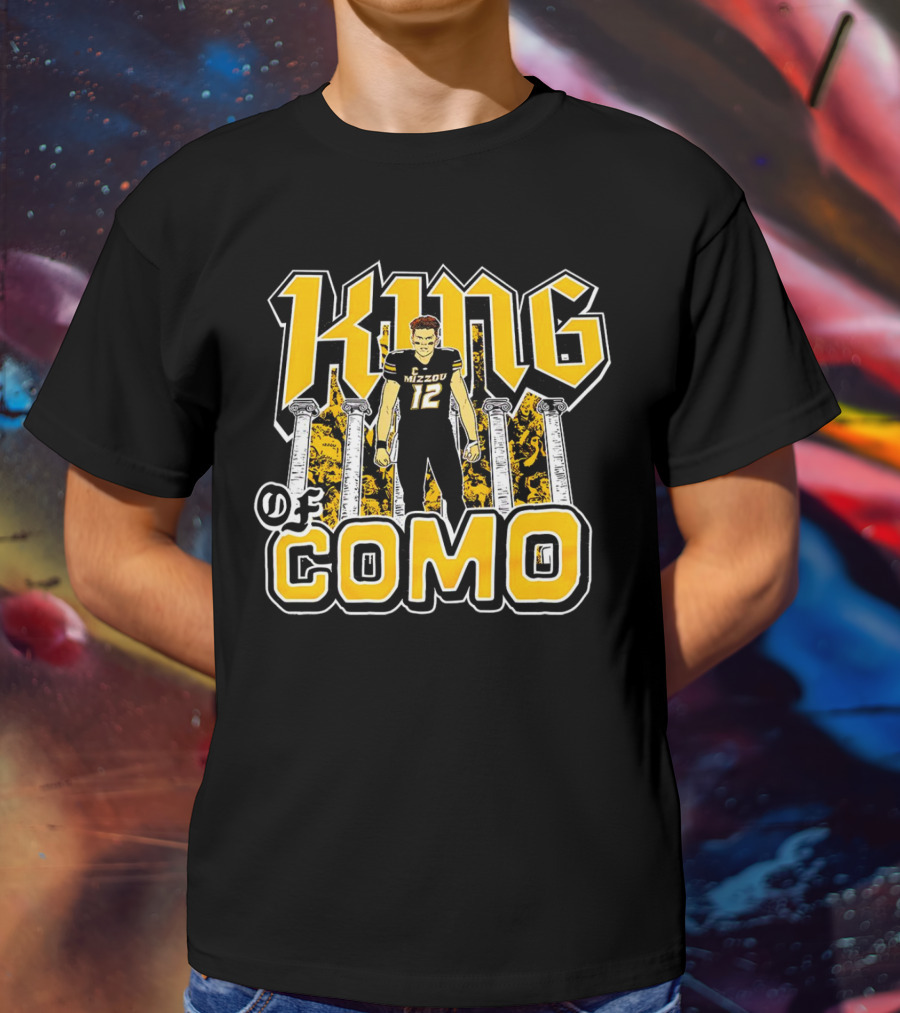 King Of CoMo Mizzou 12 Football T-Shirt