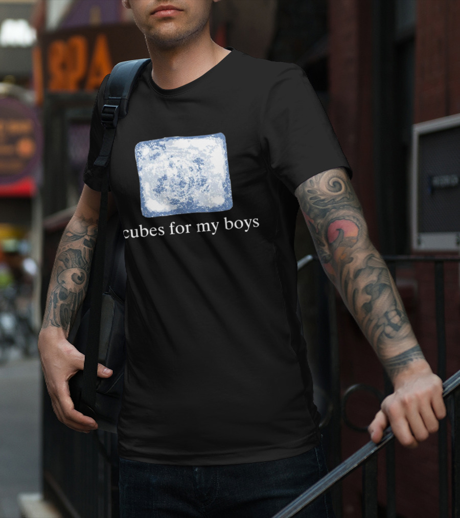 Cubes For My Boys Ice Block T-Shirt