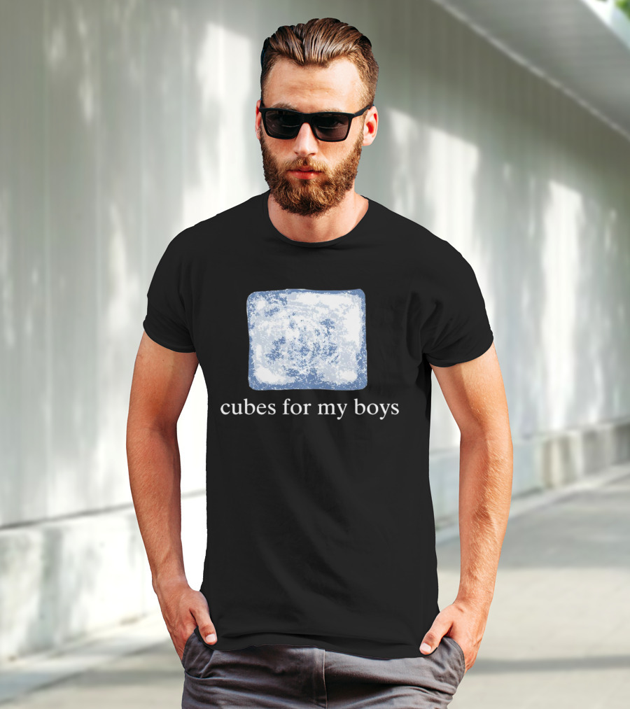 Cubes For My Boys Ice Block T-Shirt