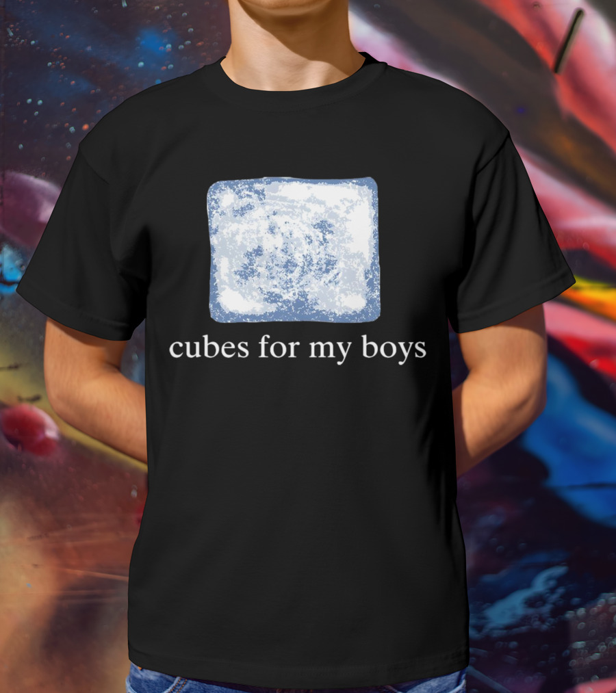 Cubes For My Boys Ice Block T-Shirt