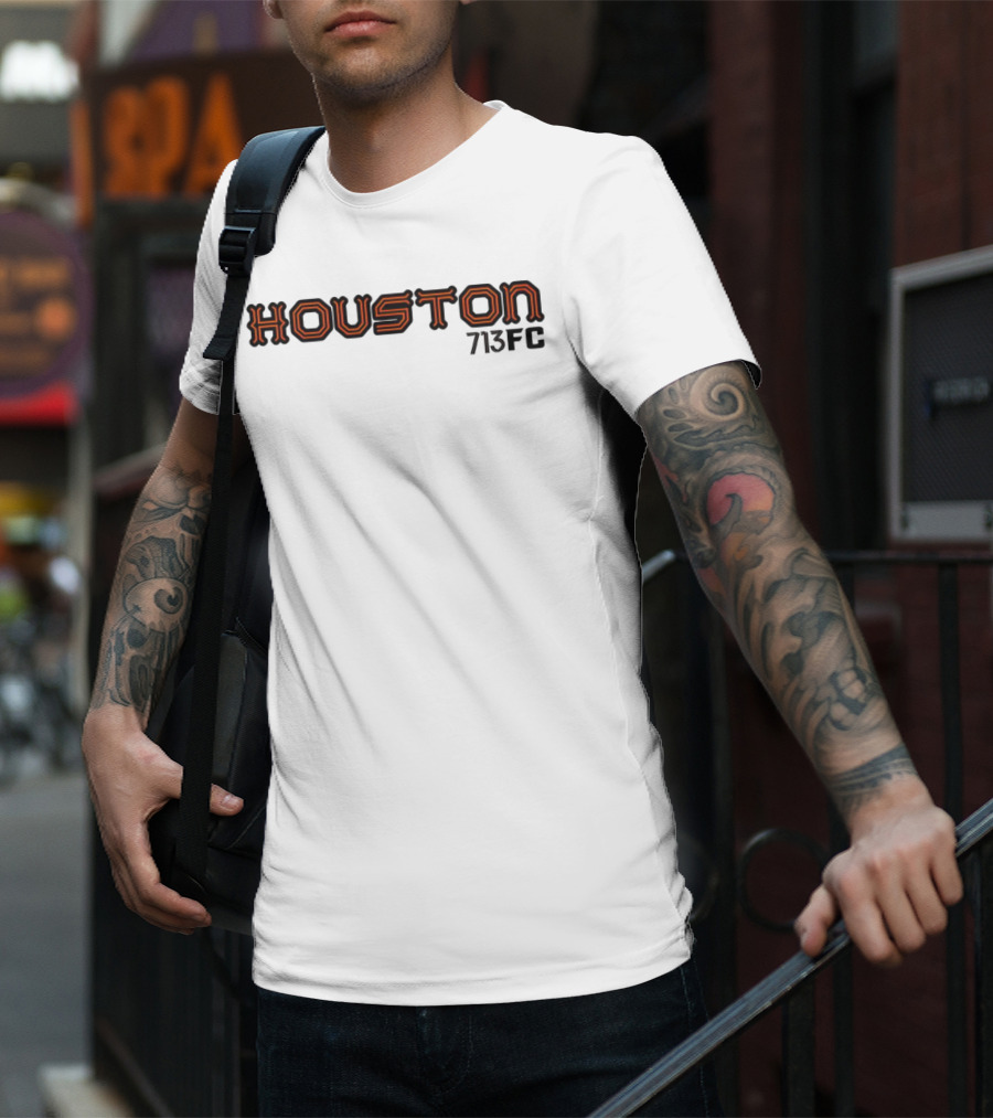 HOUSTON 713 FC Soccer Fan Gear T-Shirt