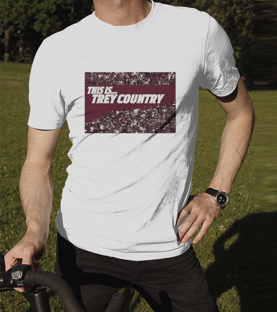 This Is Trey Benson Country Football Fan Crowd Scene T-Shirt