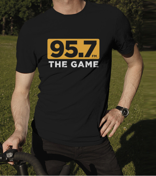 95.7 FM The Game Radio Station T-Shirt