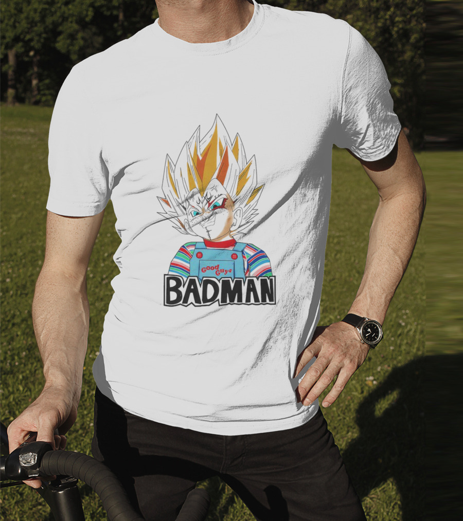 Badman Vegeta Chucky Good Guys Overalls T-Shirt