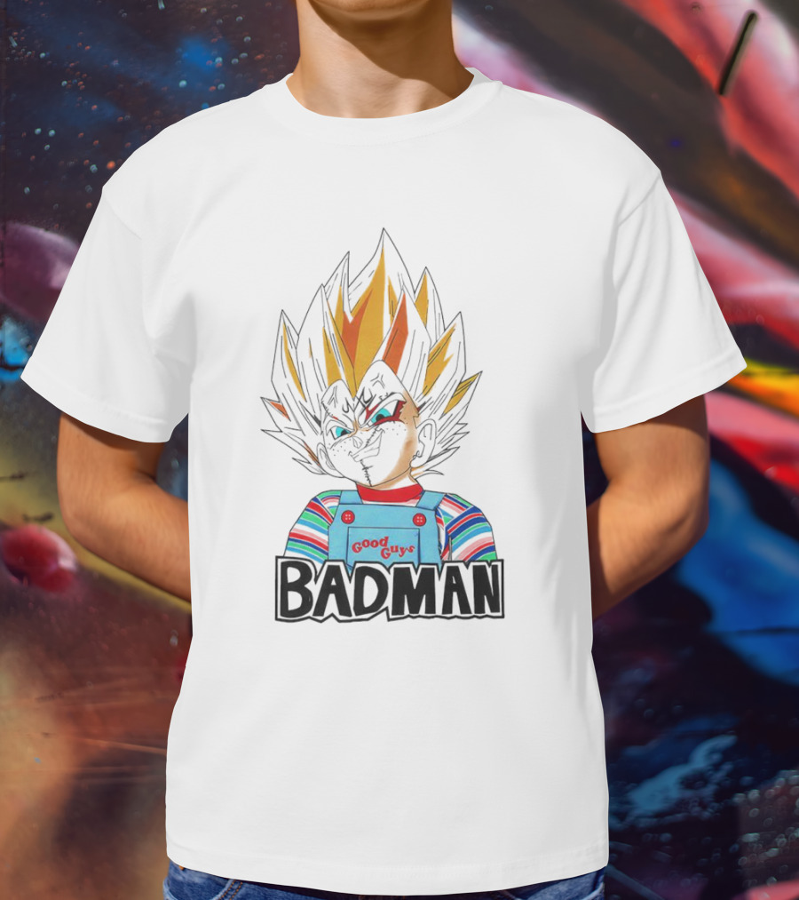 Badman Vegeta Chucky Good Guys Overalls T-Shirt