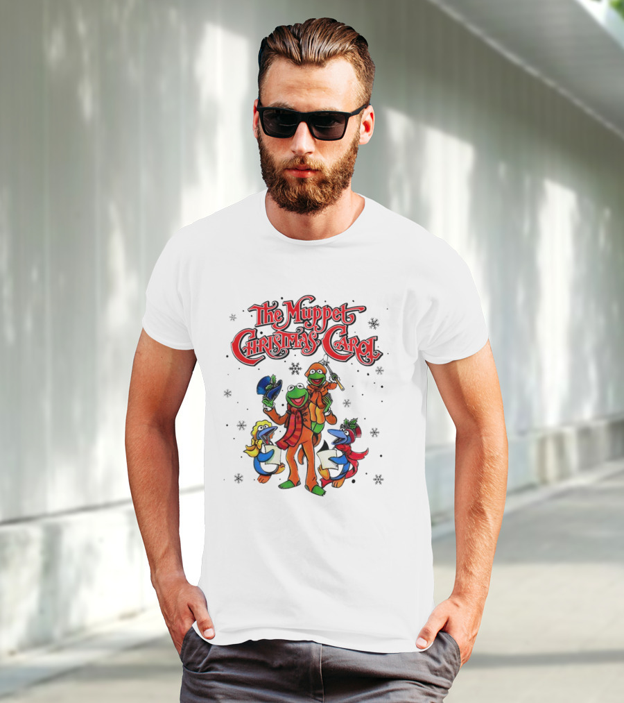 The Muppet Christmas Carol Kermit And Friends Festive T-Shirt