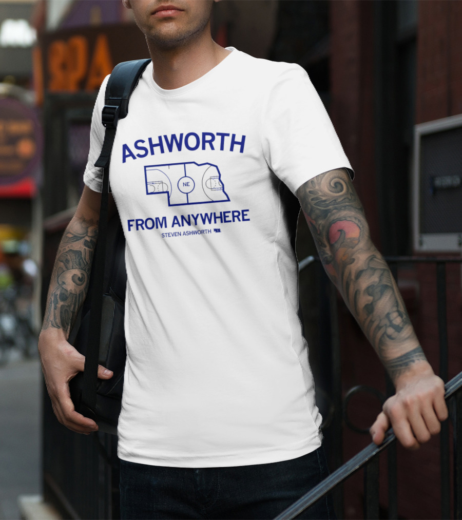 ASHWORTH FROM ANYWHERE STEVEN ASHWORTH NE T-Shirt
