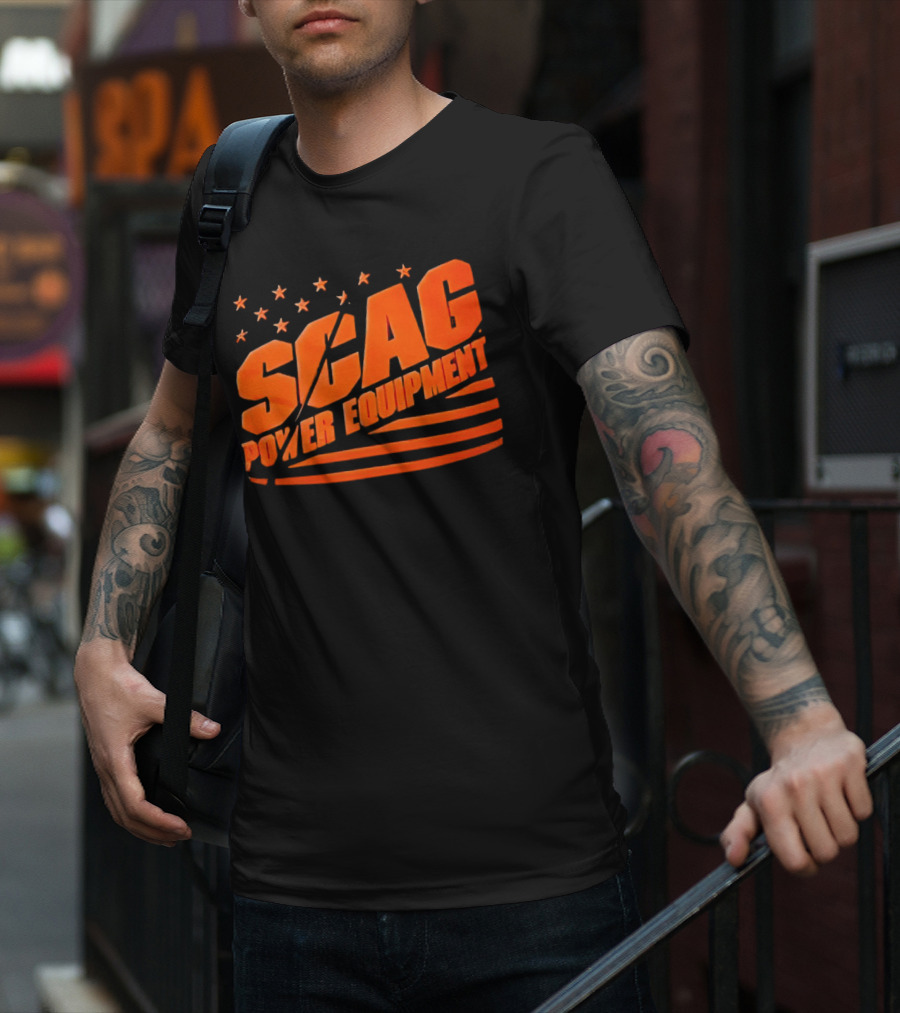 SCAG Power Equipment Flag T-Shirt