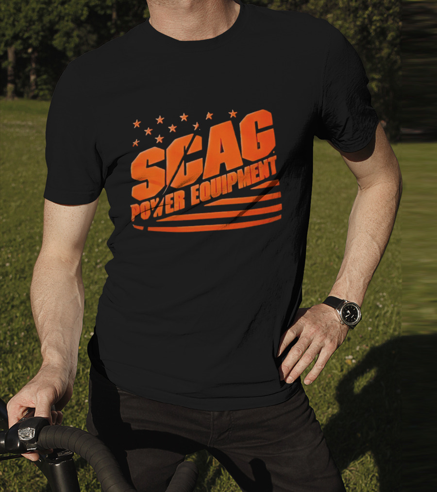 SCAG Power Equipment Flag T-Shirt