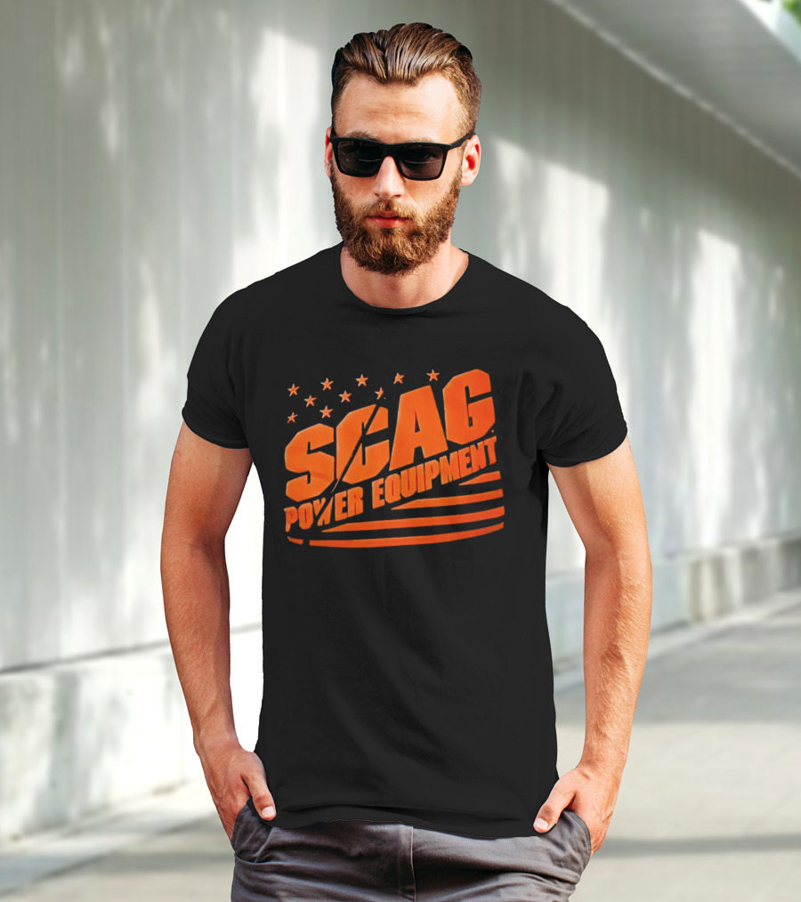 SCAG Power Equipment Flag T-Shirt