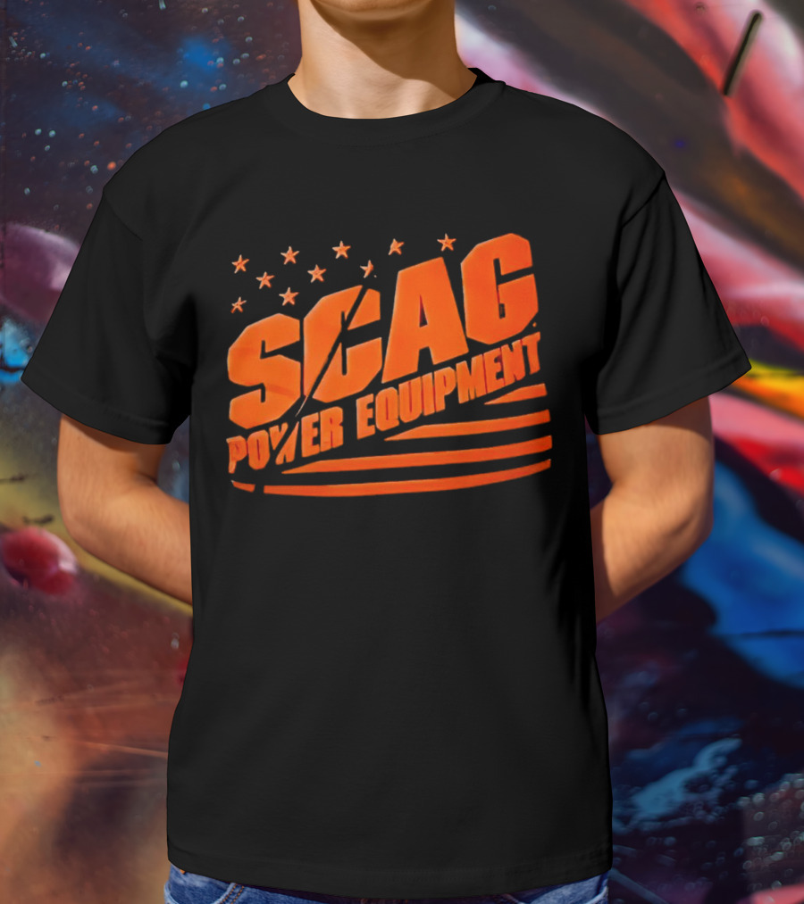 SCAG Power Equipment Flag T-Shirt