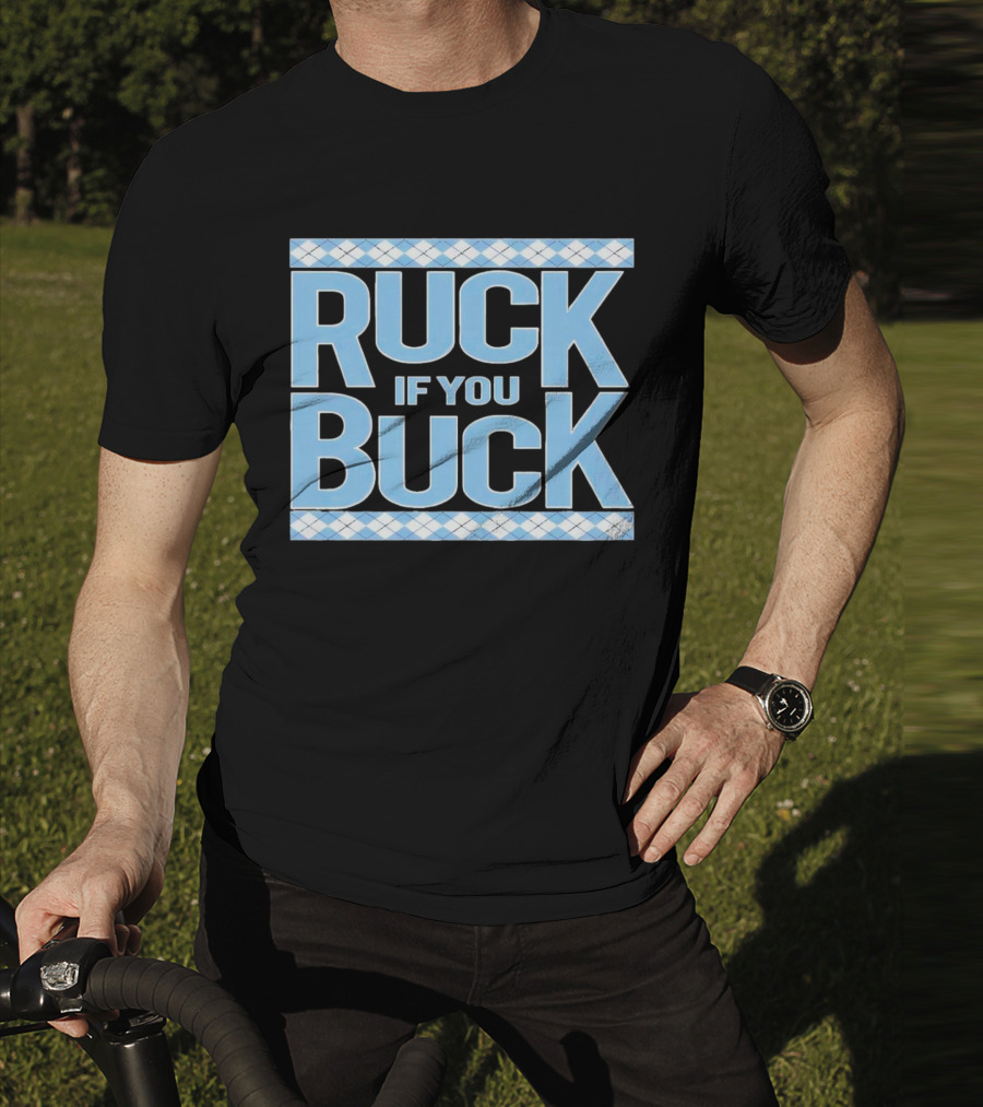 North Carolina Tar Heels Kaimon Rucker Ruck If You Buck Argyle T-Shirt