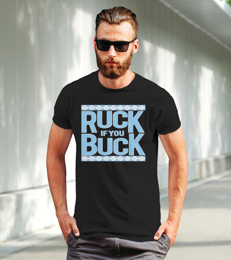 North Carolina Tar Heels Kaimon Rucker Ruck If You Buck Argyle T-Shirt