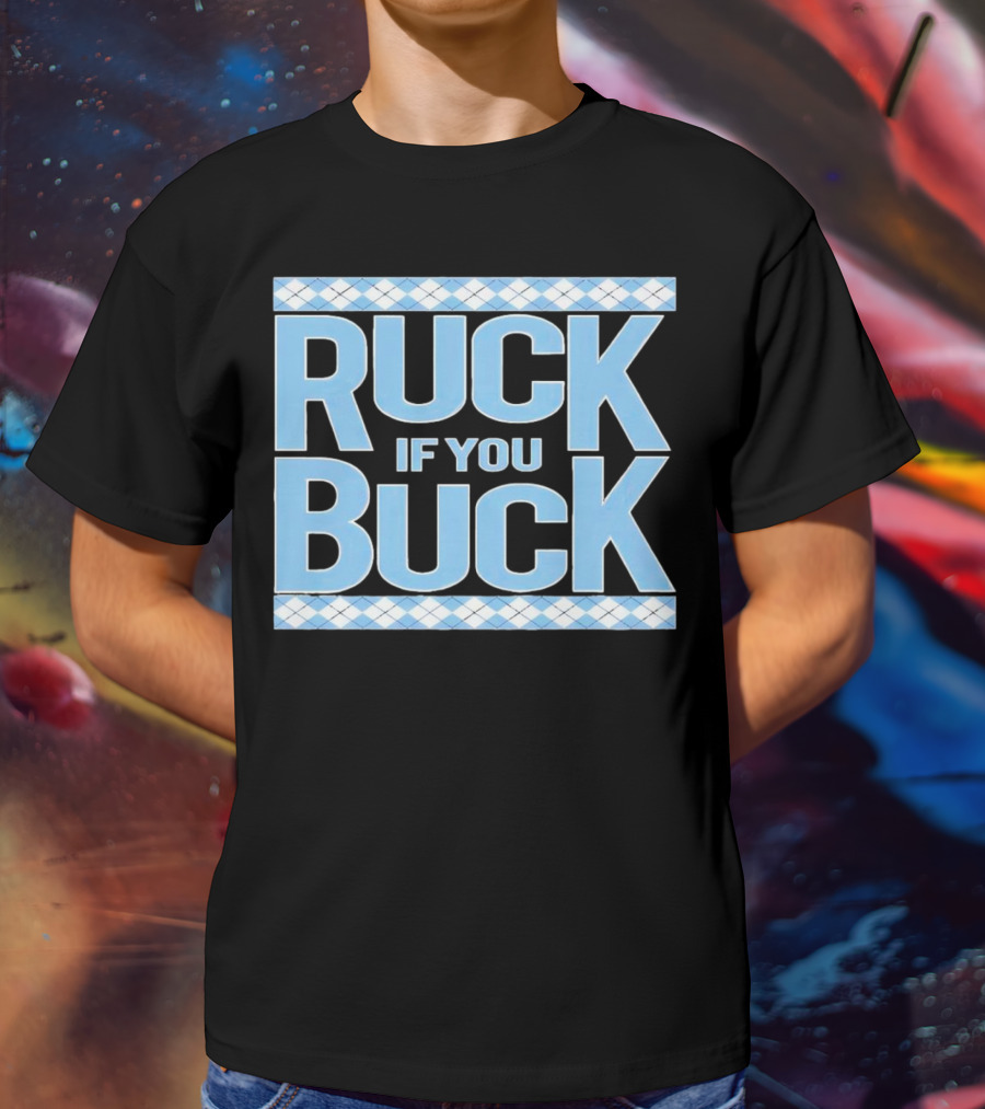 North Carolina Tar Heels Kaimon Rucker Ruck If You Buck Argyle T-Shirt