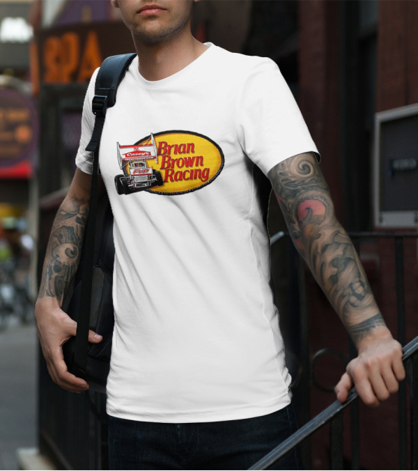 Brian Brown Racing Casey's FVP Sprint Car Racing T-Shirt