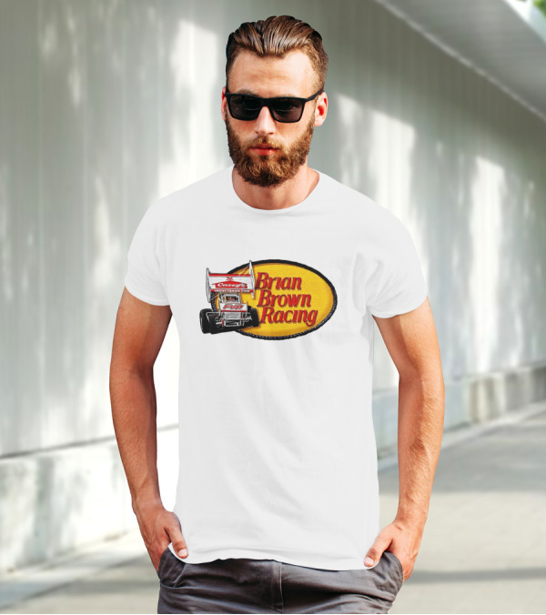 Brian Brown Racing Casey's FVP Sprint Car Racing T-Shirt
