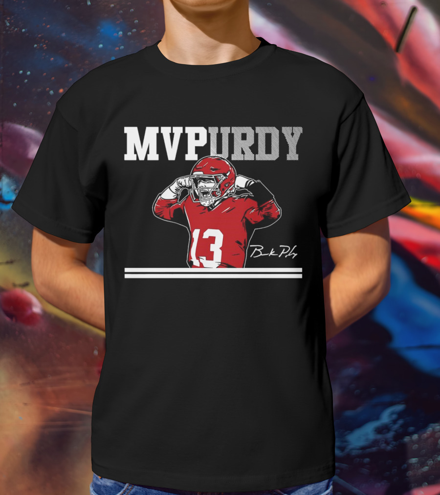 MVPurdy 13 Illustration Signature By Bk Pdy T-Shirt