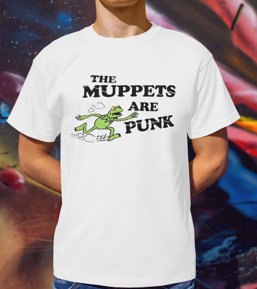 The Muppets Are Punk Kermit Running T-Shirt