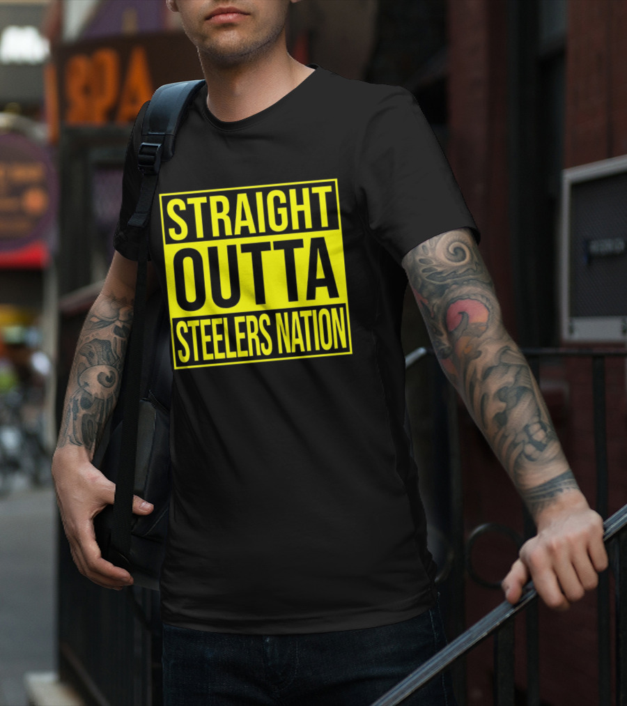 Straight Outta Steelers Nation T-Shirt