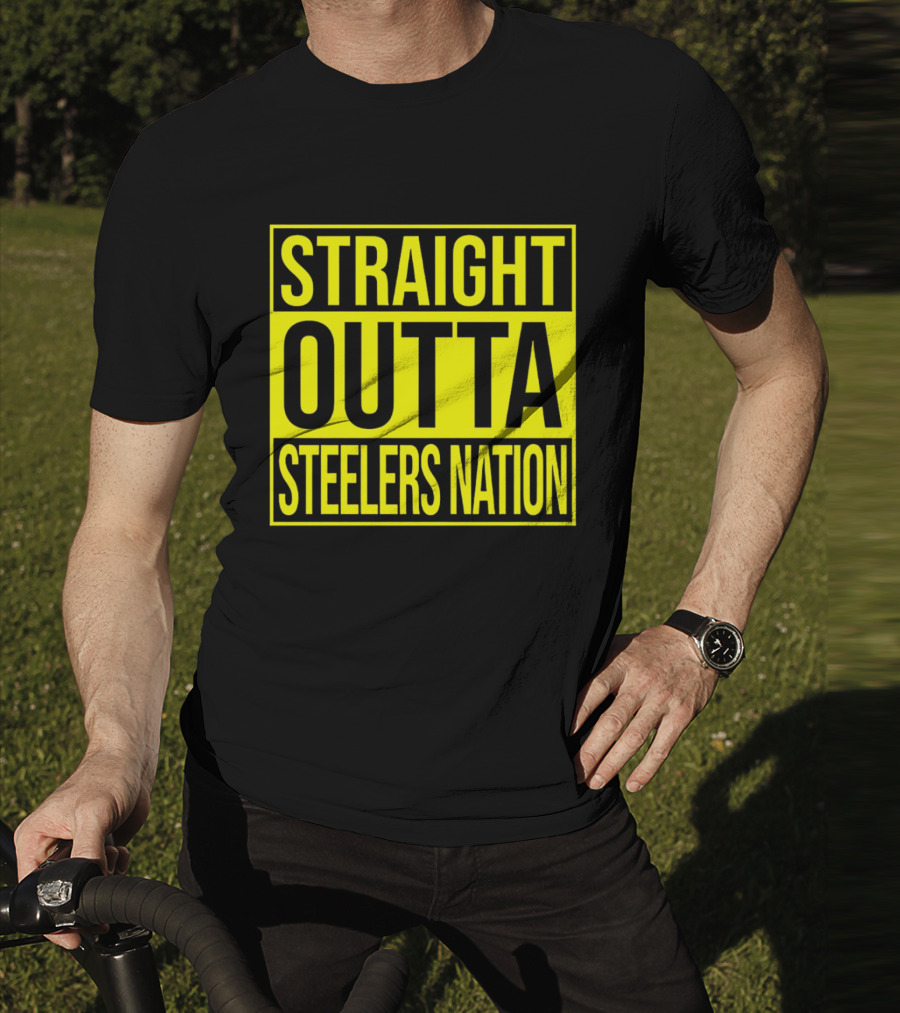 Straight Outta Steelers Nation T-Shirt
