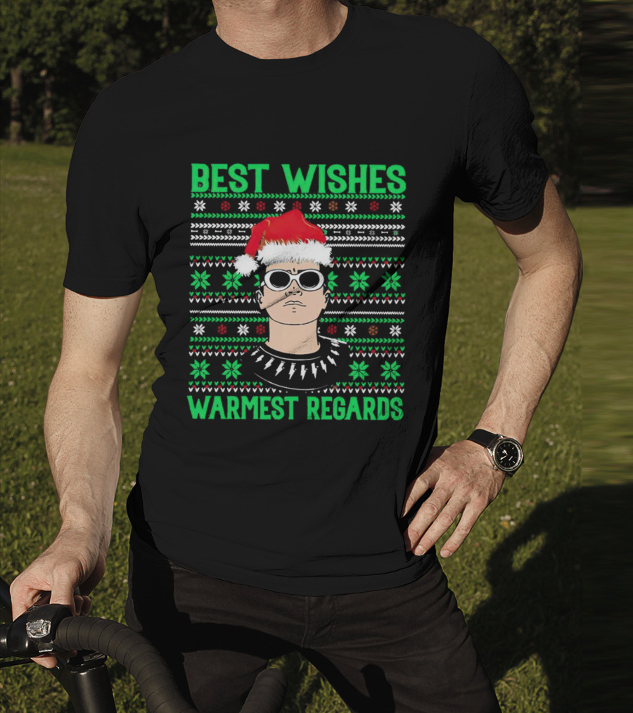 Best Wishes Warmest Regards David Rose Christmas T-Shirt