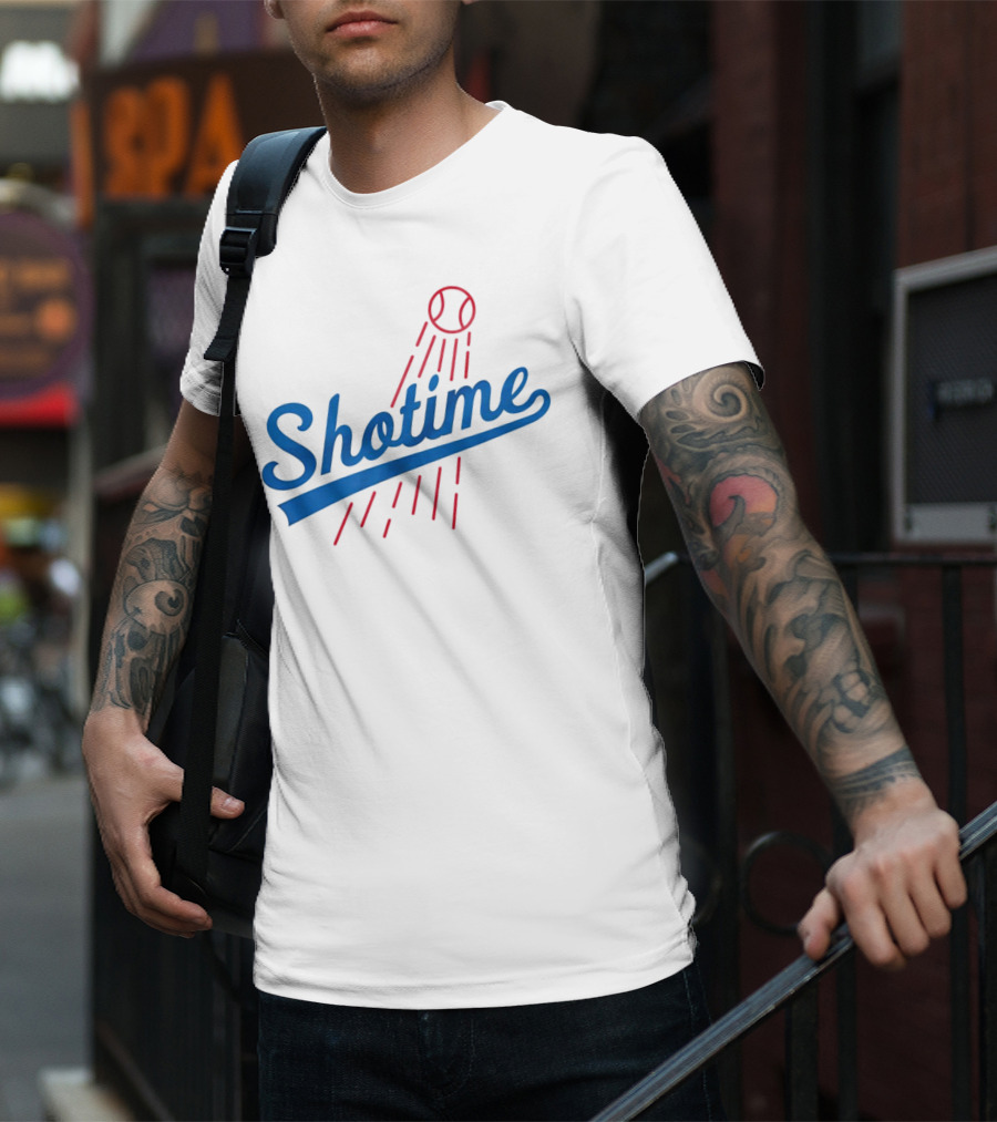 Shotime Baseball Dodgers Los Angeles T-Shirt