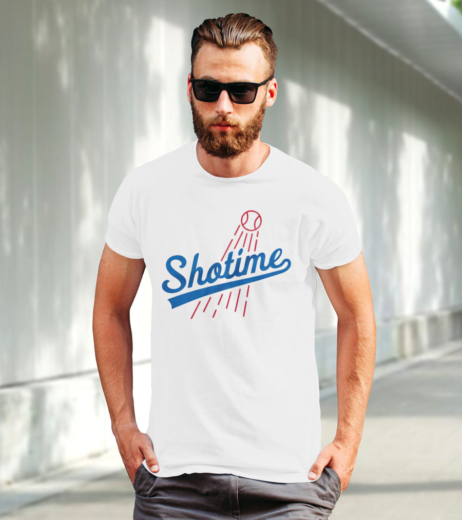 Shotime Baseball Dodgers Los Angeles T-Shirt