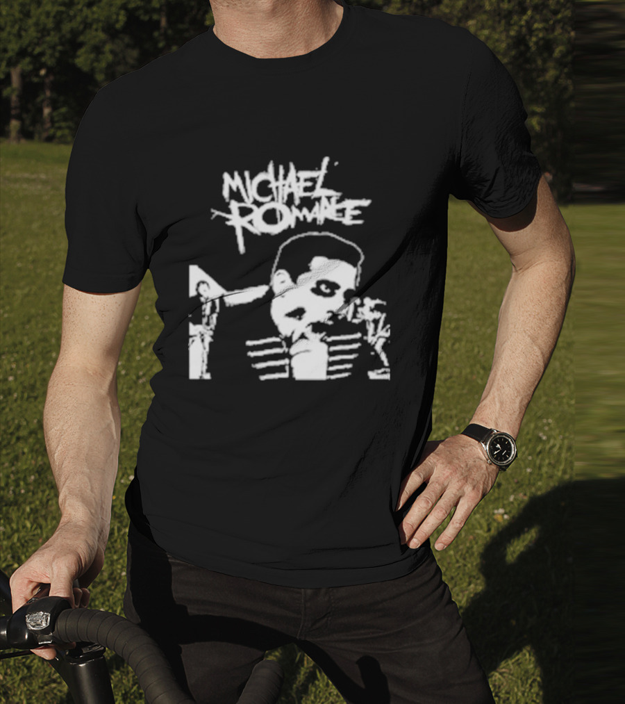 Michael Romance Crustin Beiber Emo Band T-Shirt