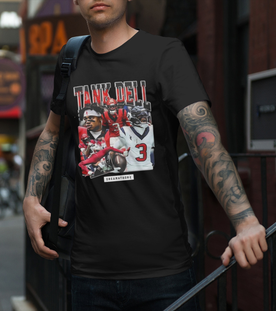 Tank Dell Dreamathon Football Montage T-Shirt