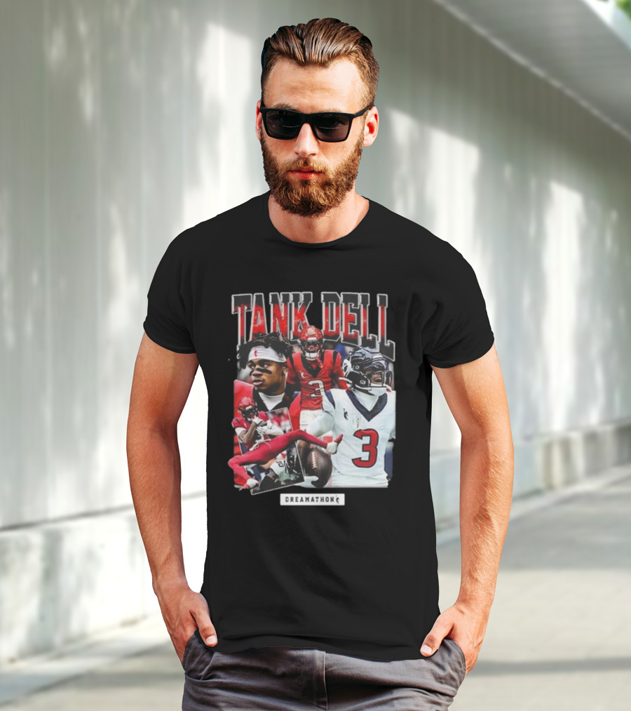 Tank Dell Dreamathon Football Montage T-Shirt