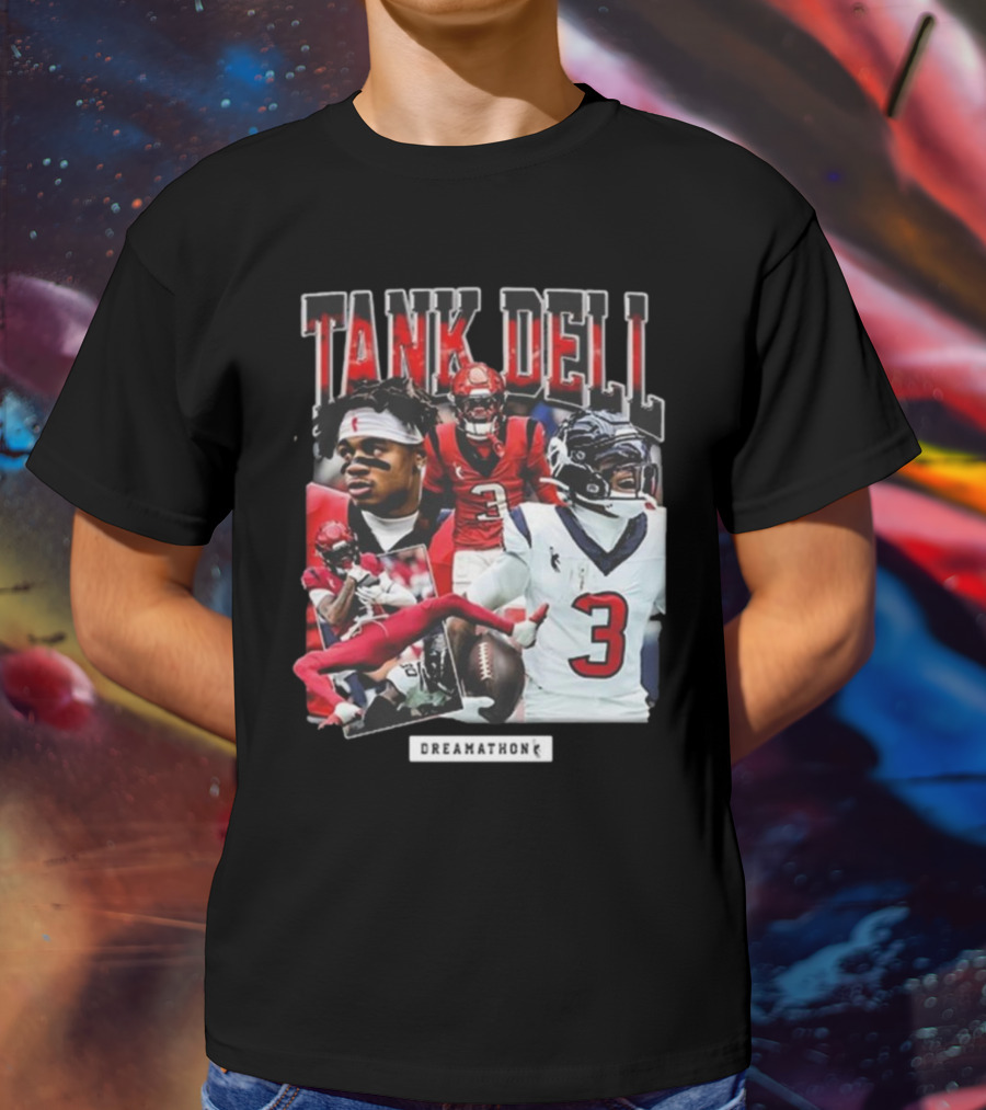Tank Dell Dreamathon Football Montage T-Shirt