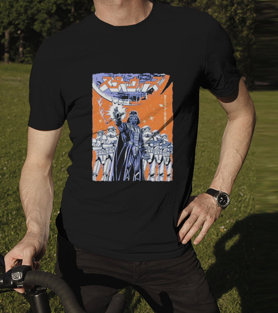 Vader Star Wars Japanese Stormtrooper Ensemble T-Shirt
