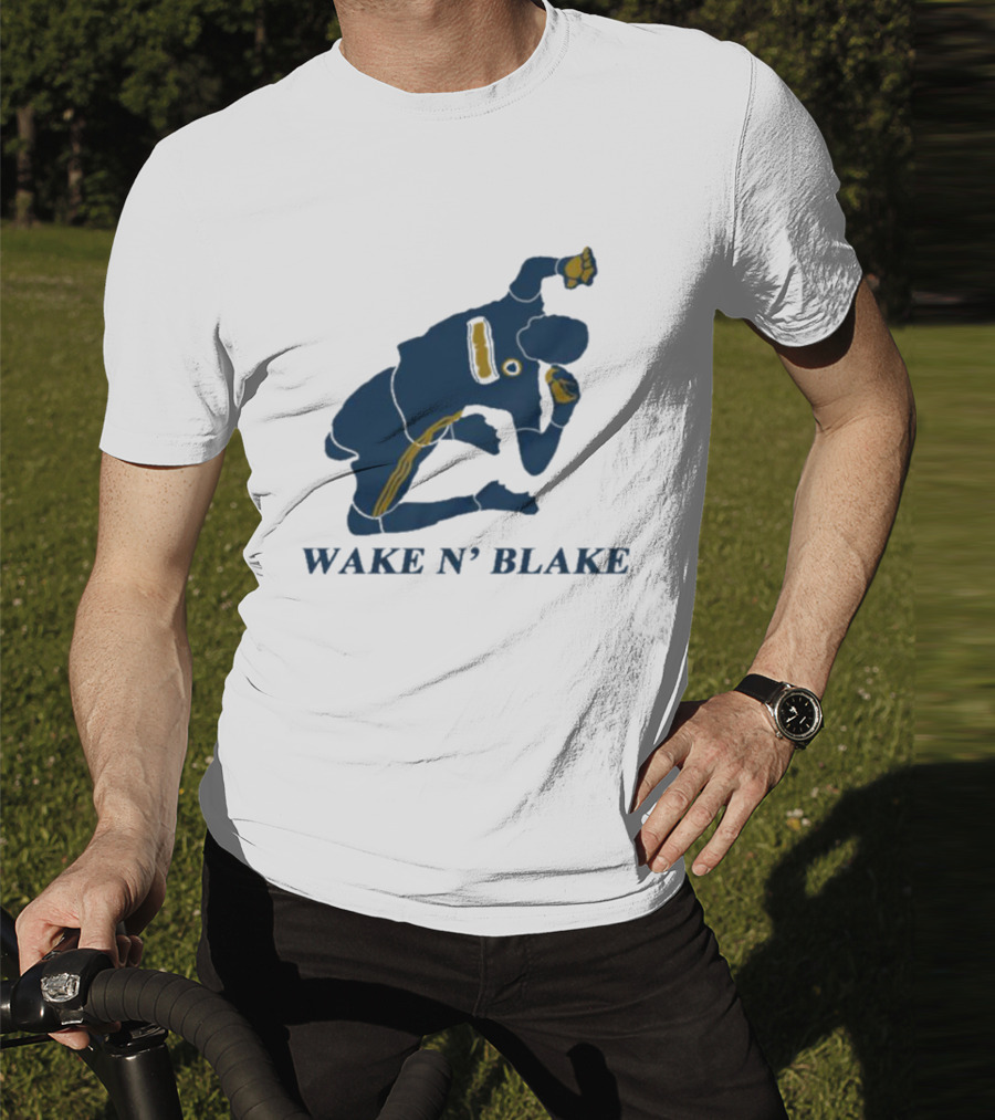 WAKE N' BLAKE Sports Jogging Exercise T-Shirt