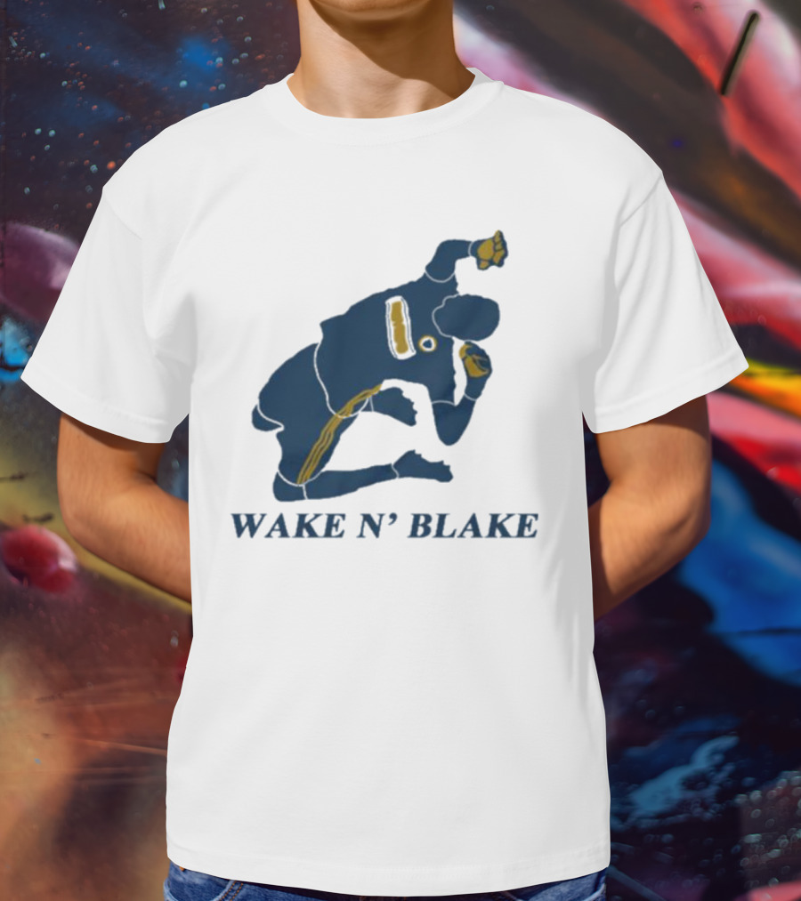 WAKE N' BLAKE Sports Jogging Exercise T-Shirt