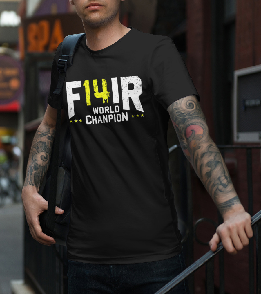 F14IR World Champion 14X Star T-Shirt