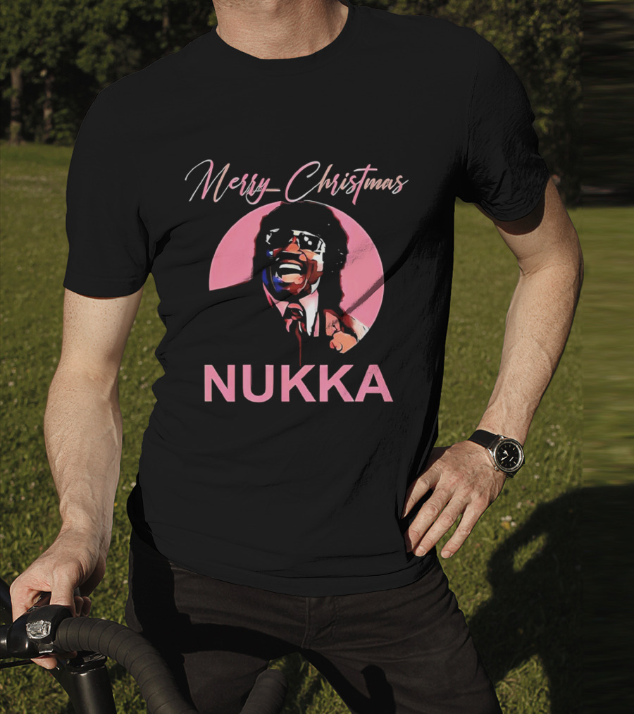 Merry Christmas Nukka Retro Holiday T-Shirt